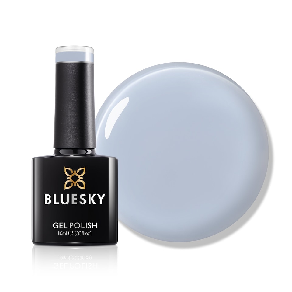 image 1 of Bluesky Blue Gel Polish - Breeze Blue 10ml | Blue
