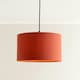 image 2 of ValueLights Reni Medium Rust Lamp Shade Orange