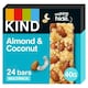 image 1 of KIND Bars, Gluten Free Snack Bars, Almond & Coconut, High Fibre, Healthy Snack, No Artificial Colours, Flavours or Preservatives, Multipack 24 x 40g