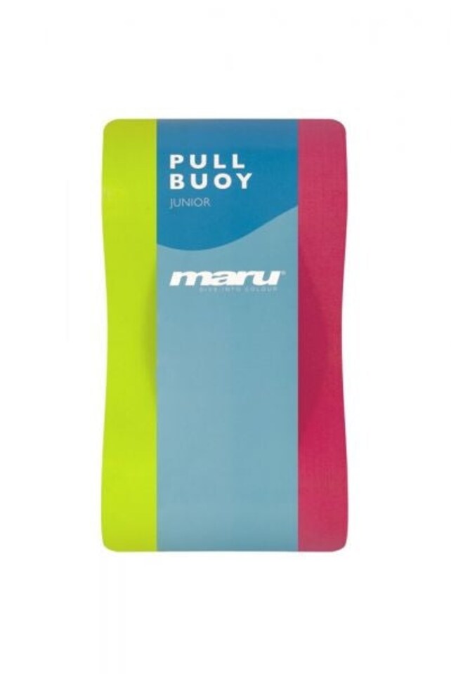 image 1 of Maru Junior Pull Buoy - Pink/Lime