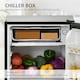 image 9 of HOMCOM 91L Freestanding Under Counter Fridge Black
