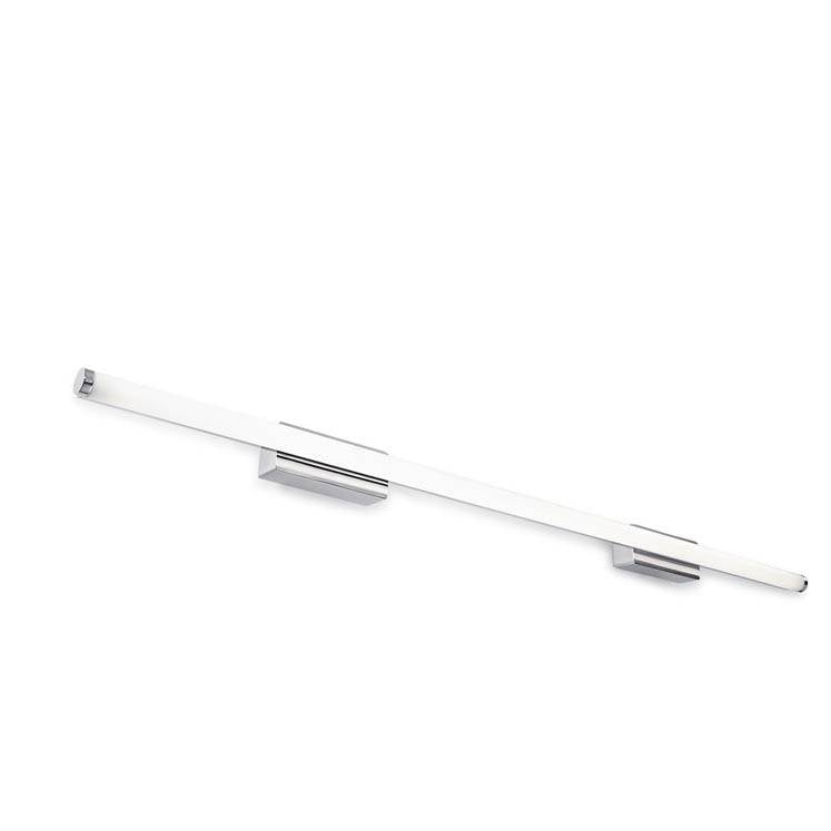 Toilet Slim Bathroom LED Wall Light Chrome 3540lm 3000K IP44 - Special Offer