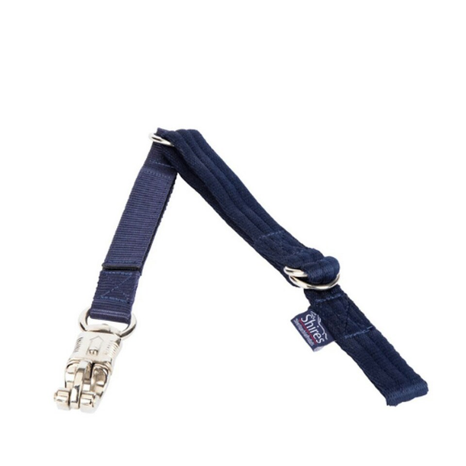 ARMA Breakaway Horse Trailer Tie With Panic Hook - Navy - 62cm - 75cm
