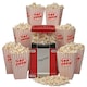 image 1 of Cooks Professional Retro Popcorn Maker Machine 1200W with 8 Boxes & One Touch Operation