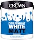 image 2 of Crown Breatheasy Matt Emulsion Paint For Walls & Ceilings - Pure Brilliant White - 2.5L