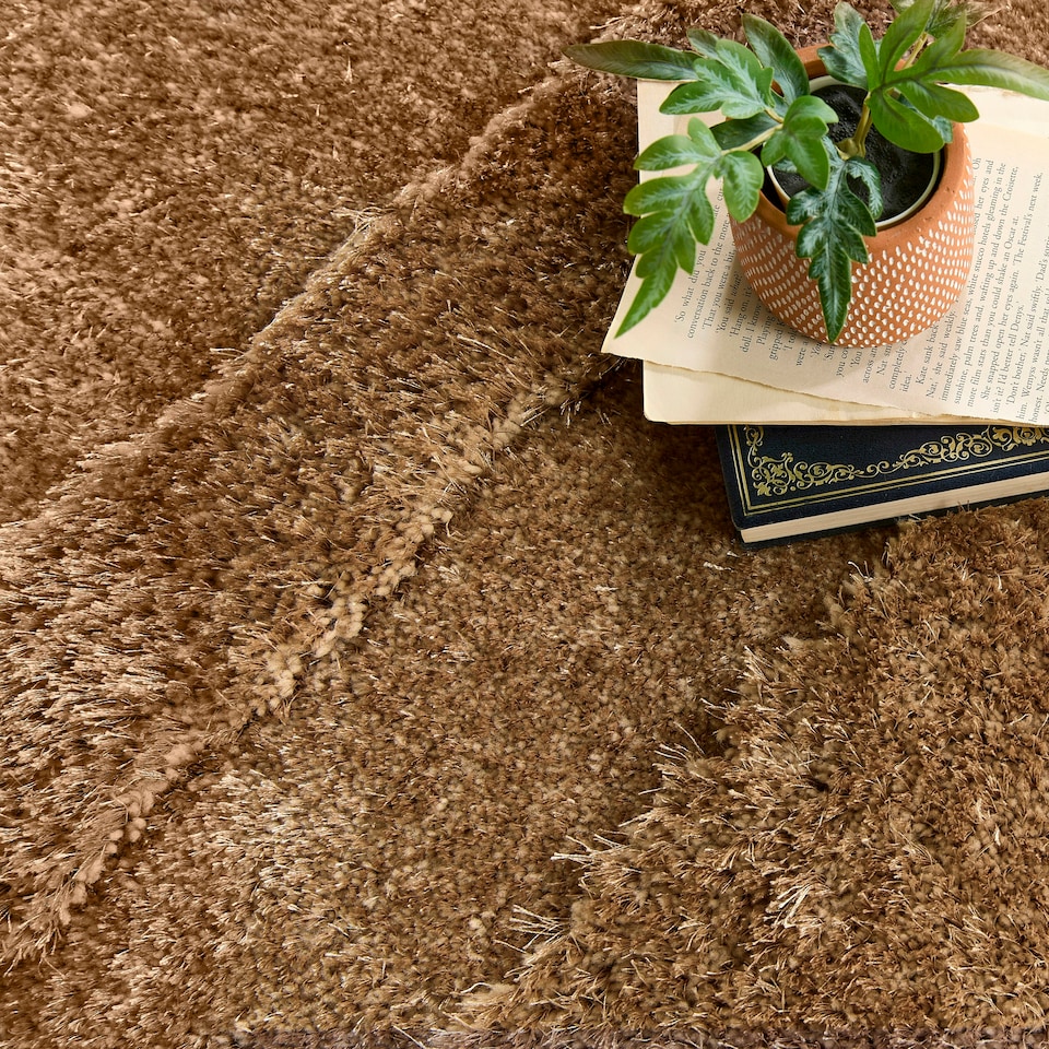 image 1 of Origins Frame Rug Latte 160X230