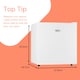 image 7 of SIA TT02WH 39L White Counter Table Top Mini Freezer With 4* Rating White