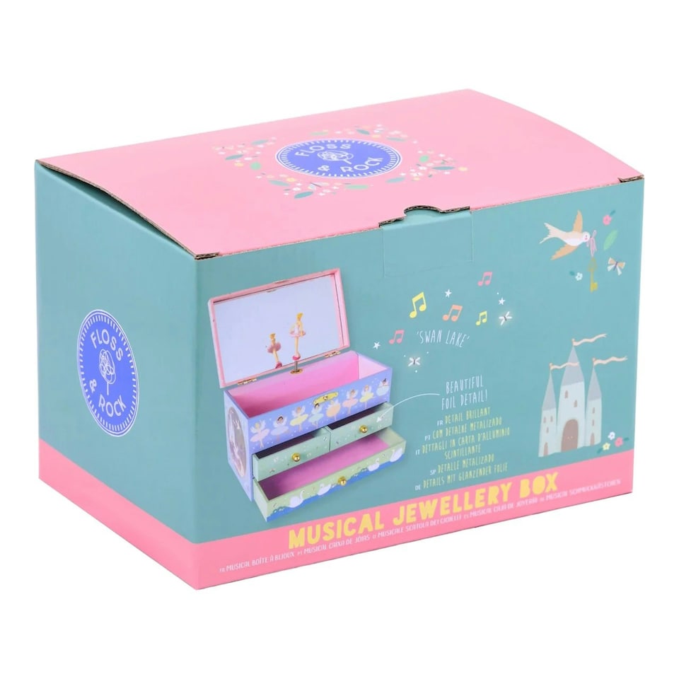 image 1 of Floss & Rock Childrens Enchanted Musical Jewellery Box