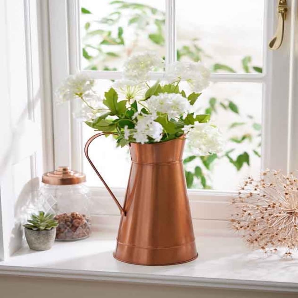 image 1 of Watertight Copper Jug Vase Copper