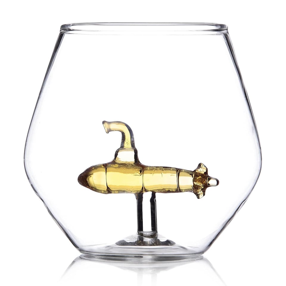 image 1 of Bar Bespoke Set of 2 Submarine in a Glass