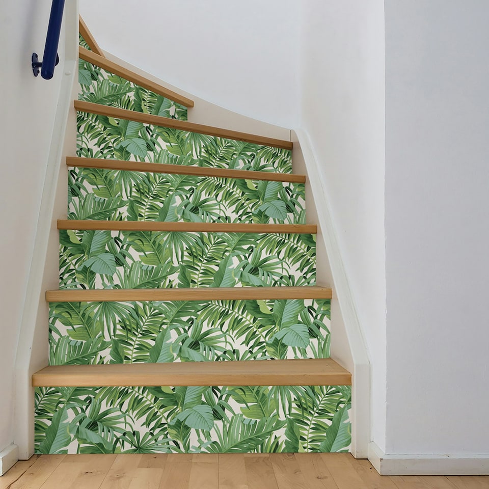 image 1 of NuWallpaper NU2906 Maui Peel & Stick Wallpaper, Green Multi