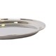 image 4 of Argon Tableware Round Stainless Steel Serving Tray - 30cm | Silver | Silver