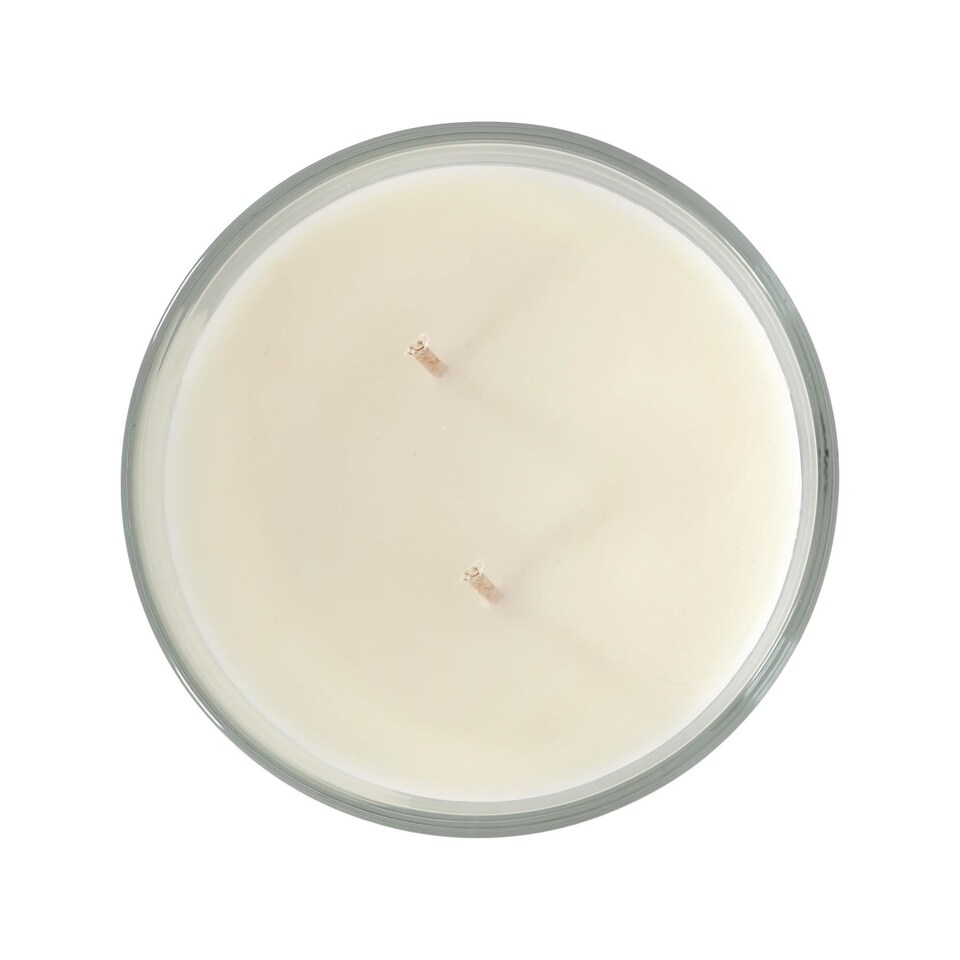 image 1 of Nicola Spring Soy Wax Scented Candles - 400g - Pumpkin Spice - Pack of 3 | Clear | Pumpkin Spice