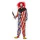 image 1 of Creepy Clown Fancy Dress Costume Adult Mens Large