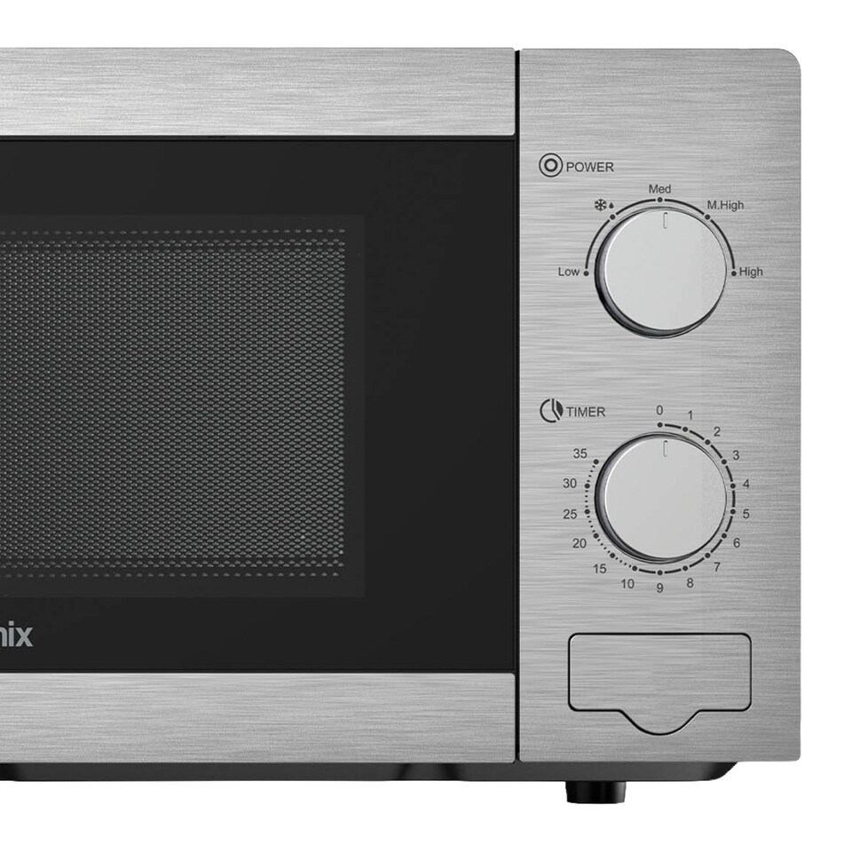 image 1 of Manual Microwave, 20 Litre, 5 Power Settings, 800W, Stainless Steel, IGMS02081SS
