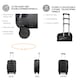 image 6 of Medium Suitcase 24’ Inch Hard Shell Checked Luggage - Lightweight & Durable, USB Charging Port, Secure TSA Lock, Dual Spinner Wheels
