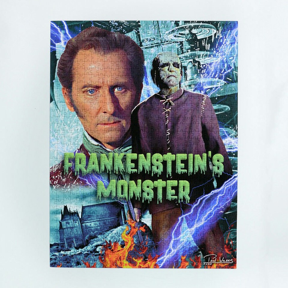 image 1 of Frankensteins Monster 1000 Piece Jigsaw Puzzle