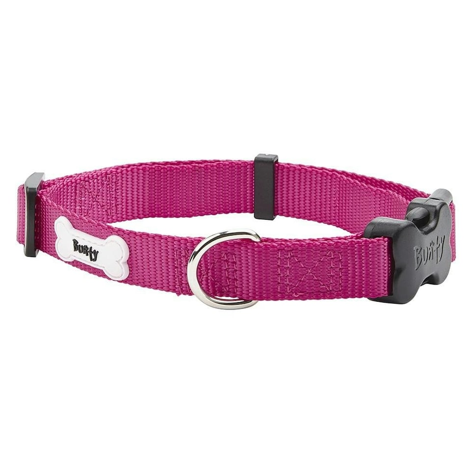 image 1 of Nylon Dog Collar, Middlewood Black | L