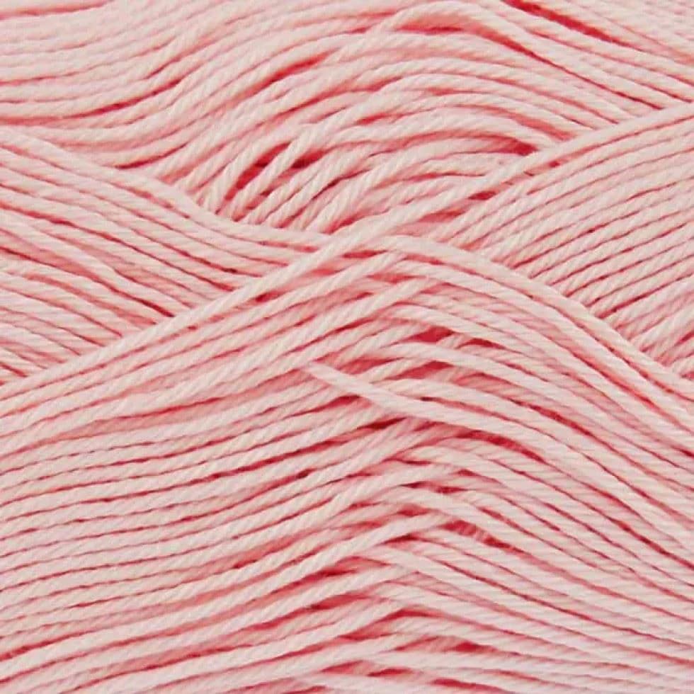 King Cole Pink Giza Cotton 4 Ply Yarn (Value Pack 12 x 50g Balls) For Crochet, Knitting - 158m per ball
