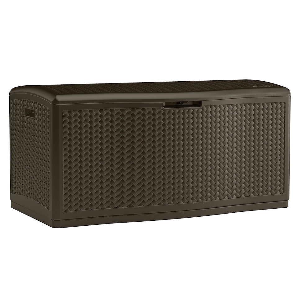 image 1 of Suncast Minnesota 469L Storage Box - Java Brown | Brown