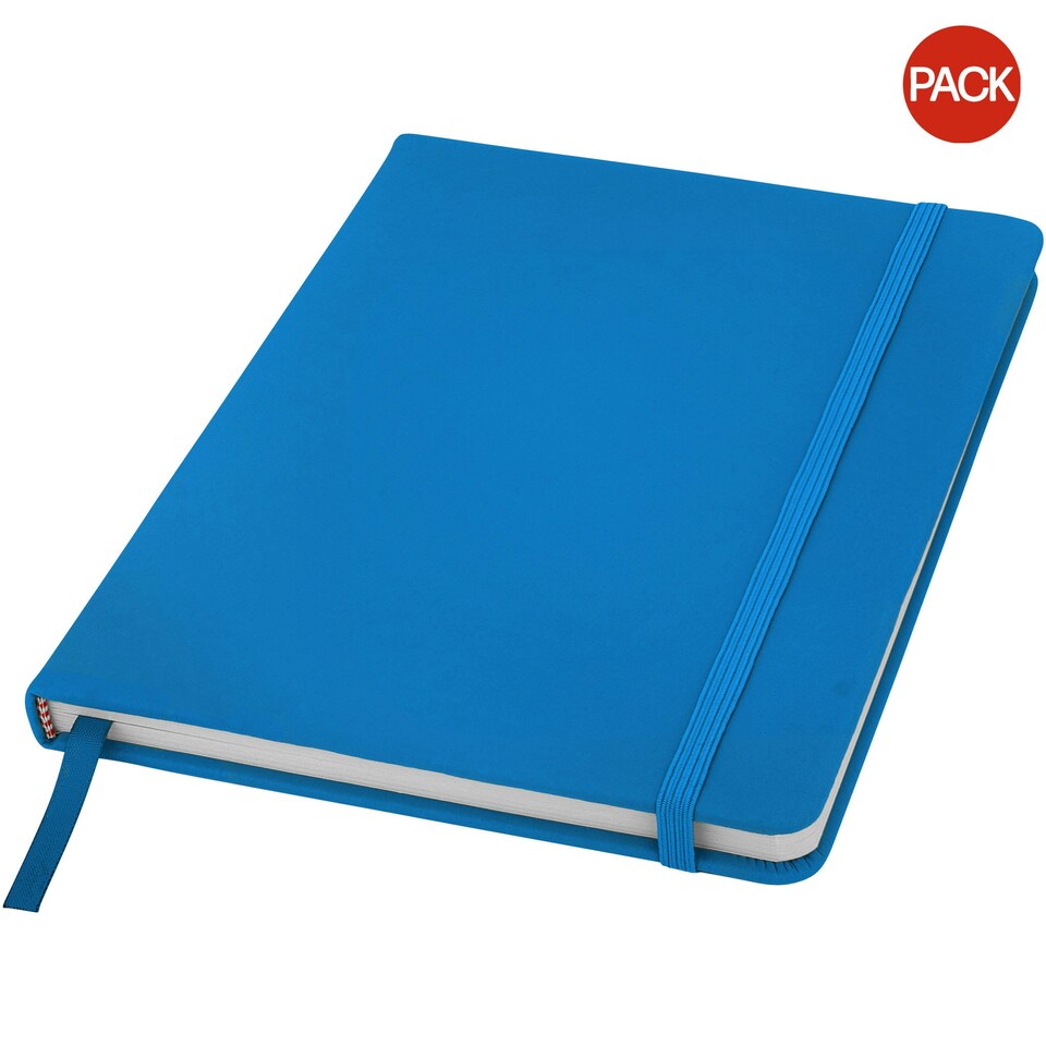 Bullet Spectrum A5 Notebook (Pack of 2) - Light Blue - 21 x 14.8 x 1.2 cm