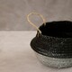image 3 of Interiors By Premier Black & Silver Seagrass Storage Basket, Decorative Organizer With Handles, Small Seagrass Storage Basket Silver