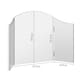 image 5 of BTFY Large Free Standing Trifold Mirror for Dressing Table
