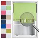 image 1 of FURNISHED Blackout Roller Blind with Gold Glitter Trim and Lime Bow Cut to Size | Green | Lime | (W) 180cm x (L) 165cm