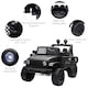 image 4 of HOMCOM 12V Kids Electric Ride On Car Truck Off-road Toy W/ Remote Control Black