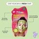 image 2 of 7th Heaven Cucumber Peel Off Face Mask with Hyaluronic Acid, Pack of 6