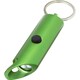image 1 of Flare Recycled Aluminium Torch Keyring - Green - One Size
