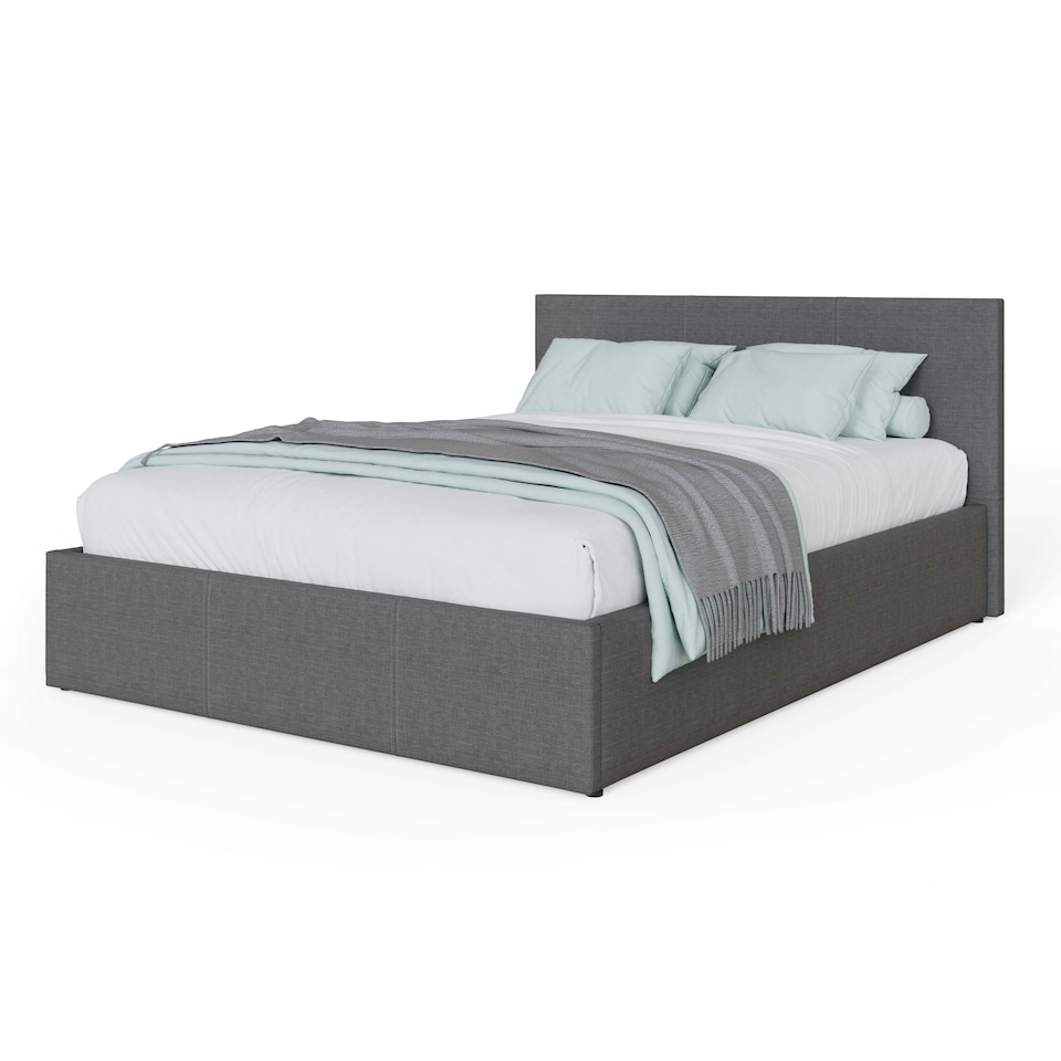 image 1 of GFW End Lift Ottoman Storage Bed Small Double - Grey