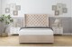 image 1 of Sloomy Dior Sand Naples Divan Bed With Mattress 2 Drawers Footend With 54" Wingback Headboard 6' Super King | Cream | Sand | Super King | 1