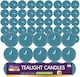 image 1 of 60pk Mountain Spring Scented Tealight Candles – 3.5hr Burn, Refreshing Fragrance for Home, Relaxation, Weddings & Cosy Evenings