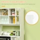 image 4 of HOMCOM Freestanding Kitchen Storage Cabinet Cupboards Adjustable Shelves White
