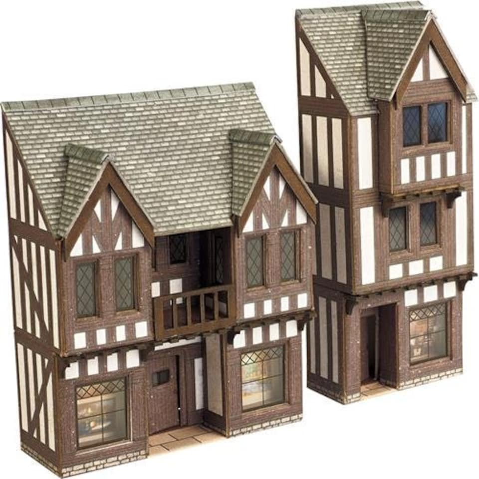 Metcalfe Low Relief Timber Framed Shop Card Kit
