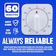 image 4 of 60 Minutes Kitchen Timer Clock Alarm Alert Food Preparation Cooking Baking Utensil