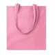 image 1 of MidOcean Cottonel Colour ++ Cotton Shopper Bag | Pink | Baby Pink | One Size | 1