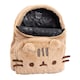 image 3 of Pusheen 3D Faux Fur Backpack - Beige - One Size
