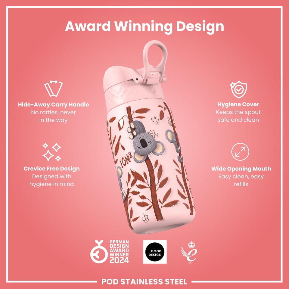 image 1 of Leak Proof Water Bottle, Vacuum Insulated, 320ml (11oz)