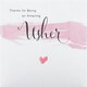 image 3 of Bridesmaid and Usher Thank You Cards Pack of 10 in 2 Contemporary Designs