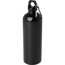 Floso Oregon Stainless Steel Single Wall 750ml Water Bottle - Solid Black - One Size