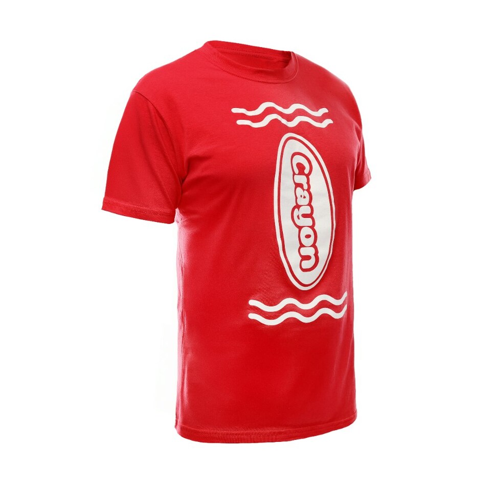 image 1 of Red Crayon T-Shirt Red | L