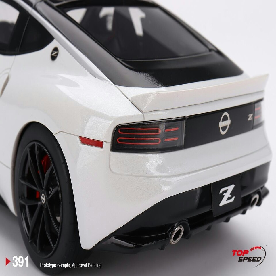 image 1 of Nissan Z Performance 2023 Everest White LHD 1:18 Scale TSM TS0391