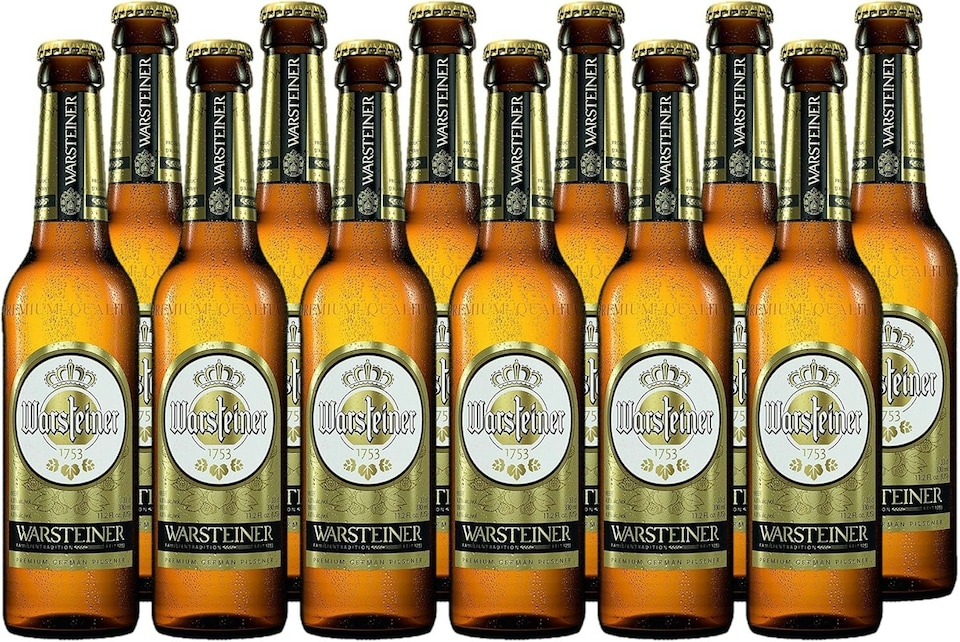 image 1 of Warsteiner German Pilsner 12 x  330ml