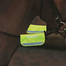 Shires Equi-Flector Bridle Bands Yellow | Colour: Yellow
Size: One Size
