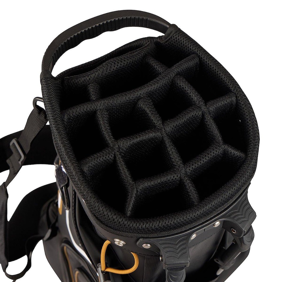 image 1 of Benross HTX2 Gold Graphite 11 Piece Golf Stand Bag Package Set