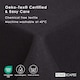 image 7 of Homescapes Black Cotton Tablecloth - 137 x 178 cm | Black | 137cm x 178cm (54" x 70")