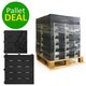 image 6 of Pallet Offer - Mosaic Composite Interlocking Decking Tiles - 630pcs Grey | Light Grey | 630pcs