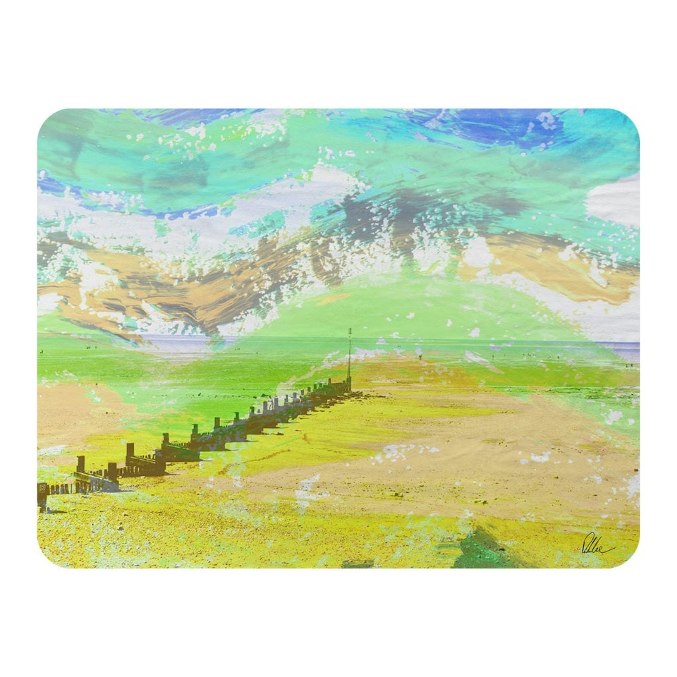 image 1 of Yellow beach (Blanket)